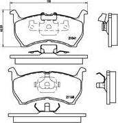 Brembo P 49 004 - Komplet Pločica, disk-kočnica www.molydon.hr