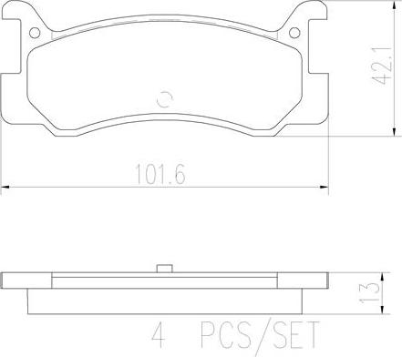 Brembo P49005N - Komplet Pločica, disk-kočnica www.molydon.hr