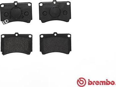 Brembo P 49 007 - Komplet Pločica, disk-kočnica www.molydon.hr