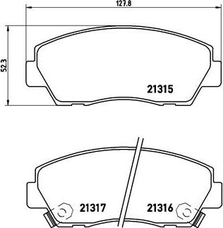 Brembo P 49 014 - Komplet Pločica, disk-kočnica www.molydon.hr