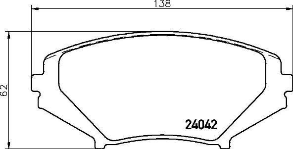 Brembo P 49 034 - Komplet Pločica, disk-kočnica www.molydon.hr