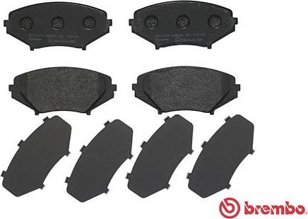 Brembo P 49 034 - Komplet Pločica, disk-kočnica www.molydon.hr