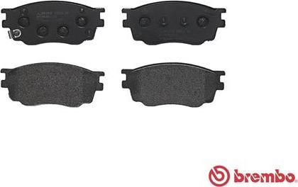 Brembo P 49 033 - Komplet Pločica, disk-kočnica www.molydon.hr