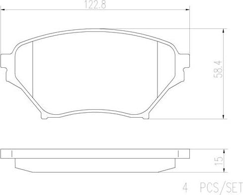 Brembo P49029N - Komplet Pločica, disk-kočnica www.molydon.hr