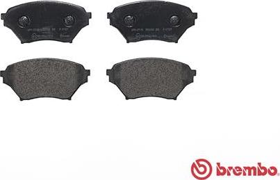 Brembo P 49 029 - Komplet Pločica, disk-kočnica www.molydon.hr