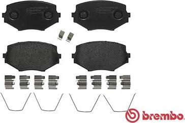 Brembo P 49 020 - Komplet Pločica, disk-kočnica www.molydon.hr