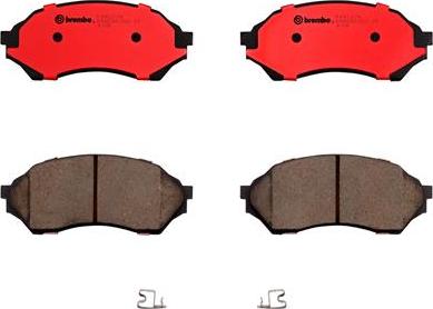 Brembo P49027N - Komplet Pločica, disk-kočnica www.molydon.hr