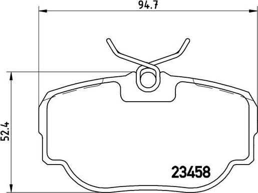 Brembo P 44 009 - Komplet Pločica, disk-kočnica www.molydon.hr