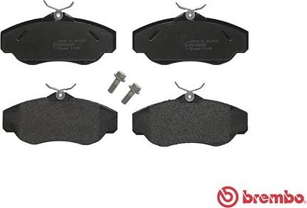 Brembo P 44 008 - Komplet Pločica, disk-kočnica www.molydon.hr