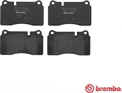 Brembo P 44 018 - Komplet Pločica, disk-kočnica www.molydon.hr