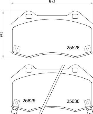 Brembo P 59 094 - Komplet Pločica, disk-kočnica www.molydon.hr