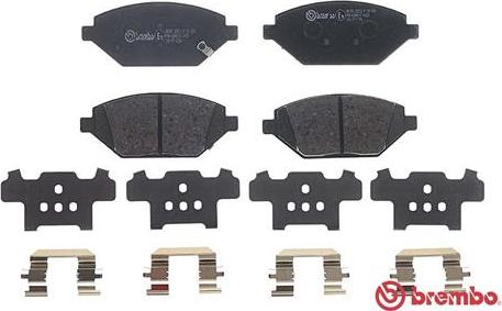 Brembo P 59 093 - Komplet Pločica, disk-kočnica www.molydon.hr