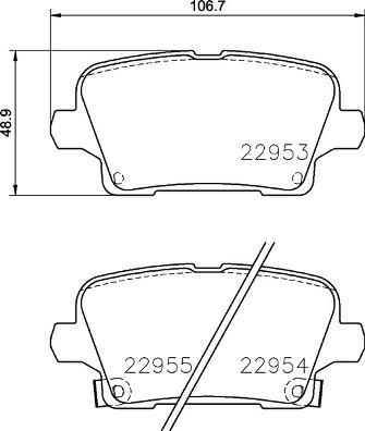 Brembo P 59 097 - Komplet Pločica, disk-kočnica www.molydon.hr