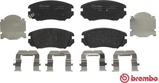 Brembo P 59 054 - Komplet Pločica, disk-kočnica www.molydon.hr