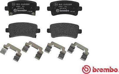 BREMBO P 59 060 - Komplet Pločica, disk-kočnica www.molydon.hr