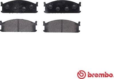 Brembo P 59 008 - Komplet Pločica, disk-kočnica www.molydon.hr