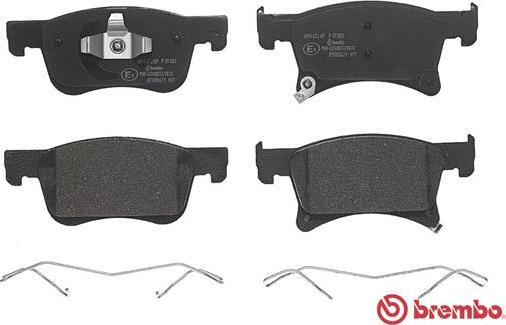 Brembo P 59 083 - Komplet Pločica, disk-kočnica www.molydon.hr