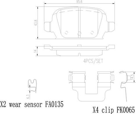 Brembo P59037N - Komplet Pločica, disk-kočnica www.molydon.hr