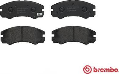 Brembo P 59 020 - Komplet Pločica, disk-kočnica www.molydon.hr