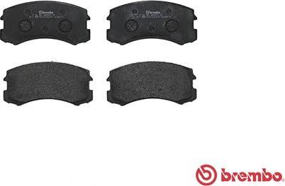 Brembo P 54 041 - Komplet Pločica, disk-kočnica www.molydon.hr