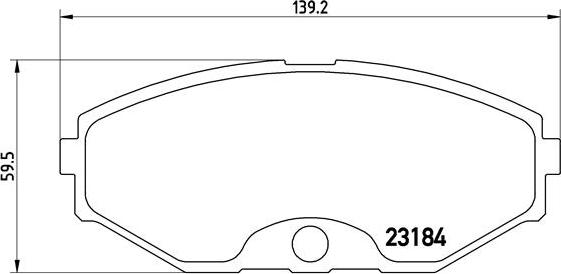 Brembo P 56 052 - Komplet Pločica, disk-kočnica www.molydon.hr