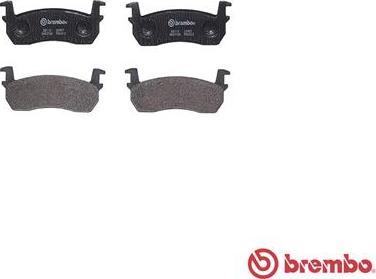 Brembo P 56 013 - Komplet Pločica, disk-kočnica www.molydon.hr