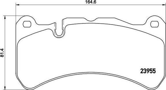 Brembo P 50 092 - Komplet Pločica, disk-kočnica www.molydon.hr