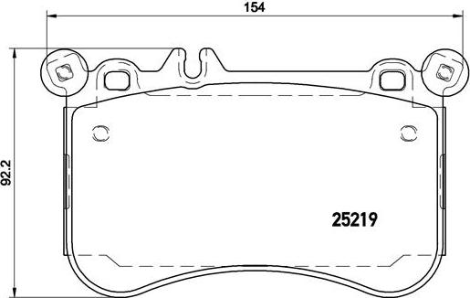 Brembo P 50 097 - Komplet Pločica, disk-kočnica www.molydon.hr