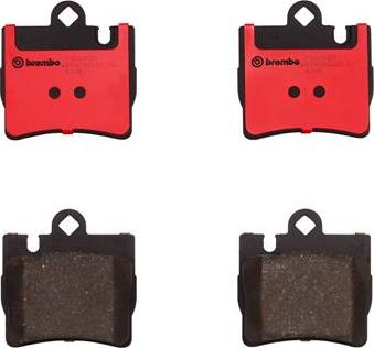 Brembo P50042N - Komplet Pločica, disk-kočnica www.molydon.hr