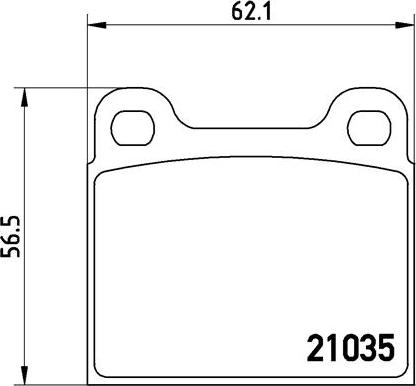 Brembo P 50 066 - Komplet Pločica, disk-kočnica www.molydon.hr