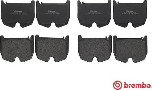 Brembo P 50 062 - Komplet Pločica, disk-kočnica www.molydon.hr