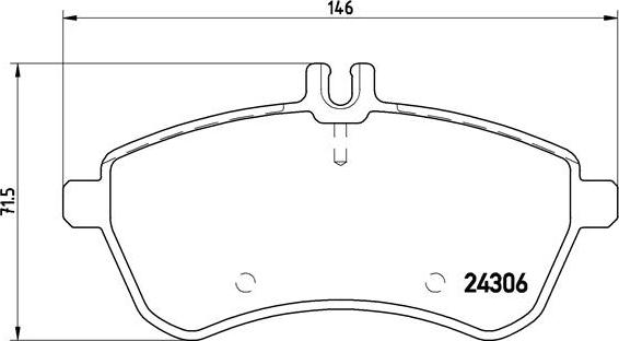 Brembo P 50 067X - Komplet Pločica, disk-kočnica www.molydon.hr