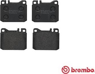 Brembo P 50 004 - Komplet Pločica, disk-kočnica www.molydon.hr