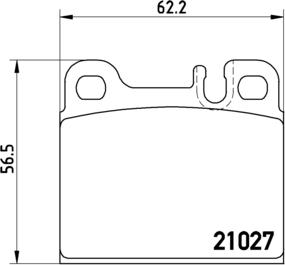 Brembo P 50 005 - Komplet Pločica, disk-kočnica www.molydon.hr