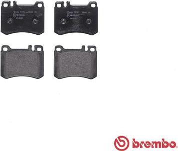 Brembo P 50 014 - Komplet Pločica, disk-kočnica www.molydon.hr