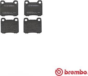 Brembo P 50 013 - Komplet Pločica, disk-kočnica www.molydon.hr