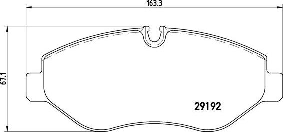 Brembo P 50 085 - Komplet Pločica, disk-kočnica www.molydon.hr