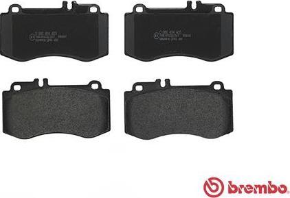 Brembo P 50 087 - Komplet Pločica, disk-kočnica www.molydon.hr