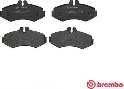 Brembo P 50 031 - Komplet Pločica, disk-kočnica www.molydon.hr