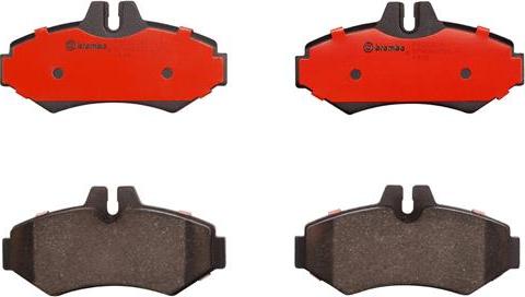 Brembo P50020N - Komplet Pločica, disk-kočnica www.molydon.hr