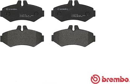 Brembo P 50 020 - Komplet Pločica, disk-kočnica www.molydon.hr