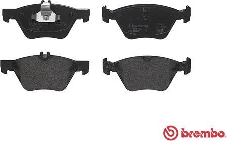 Brembo P 50 075 - Komplet Pločica, disk-kočnica www.molydon.hr