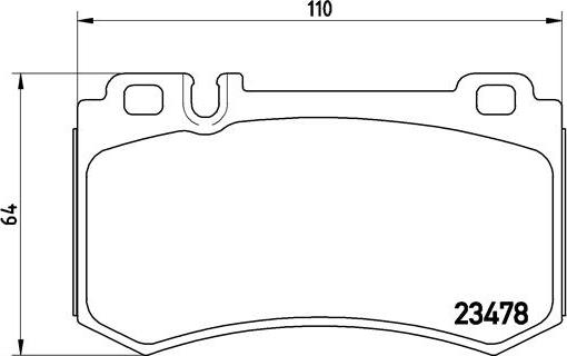 Brembo P 50 077 - Komplet Pločica, disk-kočnica www.molydon.hr