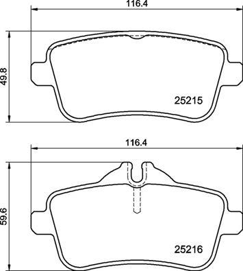 Brembo P 50 156 - Komplet Pločica, disk-kočnica www.molydon.hr