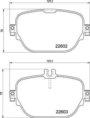 Brembo P 50 158 - Komplet Pločica, disk-kočnica www.molydon.hr