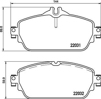 Brembo P50118N - Komplet Pločica, disk-kočnica www.molydon.hr