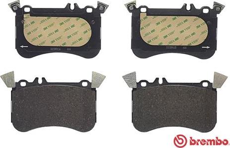 Brembo P 50 121 - Komplet Pločica, disk-kočnica www.molydon.hr