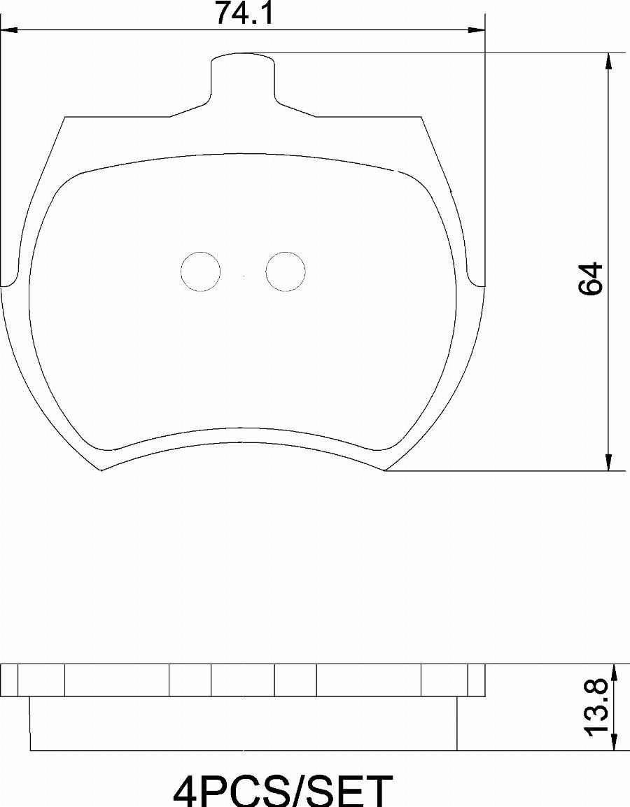 Brembo P52002N - Komplet Pločica, disk-kočnica www.molydon.hr