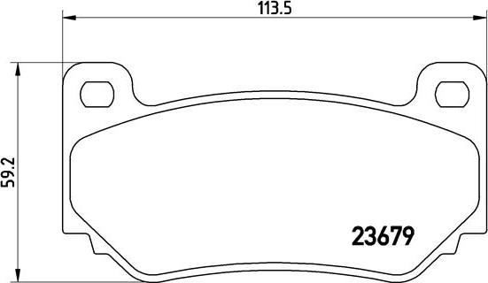 Brembo P 52 018 - Komplet Pločica, disk-kočnica www.molydon.hr