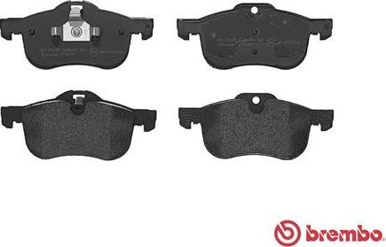 Brembo P 52 017 - Komplet Pločica, disk-kočnica www.molydon.hr